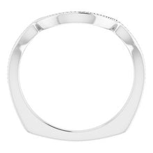 Charger l'image dans la galerie, Sterling Silver Band for 14x10 mm Oval Ring

