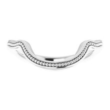 Load image into Gallery viewer, Sterling Silver Band for 16x12 mm Oval Ring
