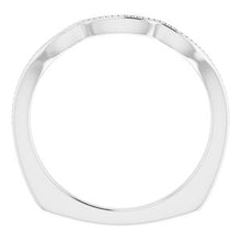 Load image into Gallery viewer, Sterling Silver Band for 5 mm Cushion Ring
