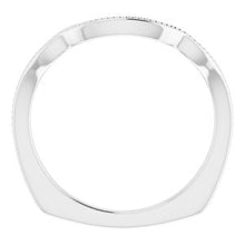 Load image into Gallery viewer, Sterling Silver Band for 9 mm Cushion Ring
