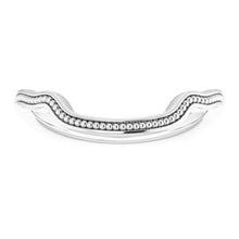 Charger l'image dans la galerie, Sterling Silver Band for 12 mm Cushion Ring
