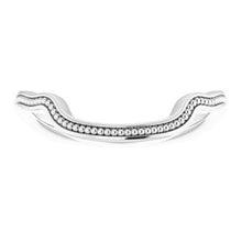 Load image into Gallery viewer, Sterling Silver Band for 13 mm Cushion Ring
