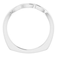 Charger l'image dans la galerie, Sterling Silver Band for 5x3 mm Emerald Ring
