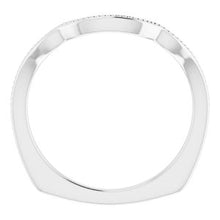 Charger l'image dans la galerie, Sterling Silver Band for 9x7 mm Emerald Ring
