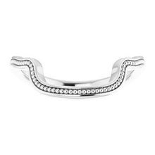 Load image into Gallery viewer, Sterling Silver Band for 16x12 mm Emerald Ring
