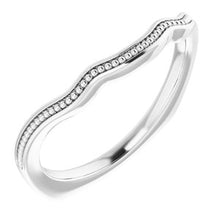 Load image into Gallery viewer, Sterling Silver Band for 4.5 mm Square Ring
