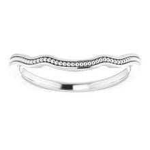 Load image into Gallery viewer, Sterling Silver Band for 5 mm Square Ring
