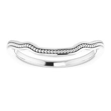 Load image into Gallery viewer, Sterling Silver Band for 7 mm Square Ring
