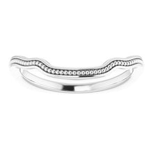 Load image into Gallery viewer, Sterling Silver Band for 7.5 mm Square Ring
