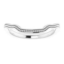 Load image into Gallery viewer, Sterling Silver Band for 8 mm Square Ring
