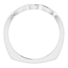 Charger l'image dans la galerie, Sterling Silver Band for 6x3 mm Marquise Ring
