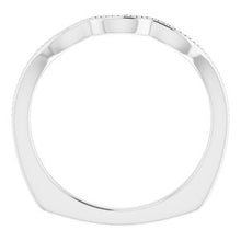 Charger l'image dans la galerie, Sterling Silver Band for 6x3.5 mm Marquise Ring
