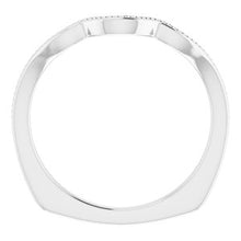 Load image into Gallery viewer, Sterling Silver Band for 8x4 mm Marquise Ring
