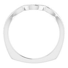 Load image into Gallery viewer, Sterling Silver Band for 9x4.5 mm Marquise Ring
