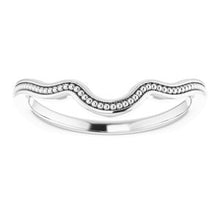 Load image into Gallery viewer, Sterling Silver Band for 9x4.5 mm Marquise Ring
