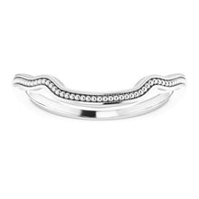 Load image into Gallery viewer, Sterling Silver Band for 10 mm Cushion Ring
