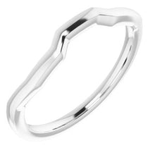 Load image into Gallery viewer, Sterling Silver Band for 14x10 mm Emerald Ring
