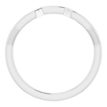 Load image into Gallery viewer, Sterling Silver Band for 4.5 mm Square Ring
