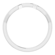 Load image into Gallery viewer, Sterling Silver Band for 4 mm Square Ring
