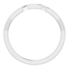 Load image into Gallery viewer, Sterling Silver Band for 12x6 mm Marquise Ring
