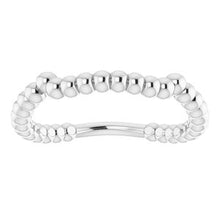 Charger l'image dans la galerie, Sterling Silver Band for 5.2 mm Round Ring
