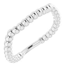 Charger l'image dans la galerie, Sterling Silver Band for 6.5 mm Round Ring
