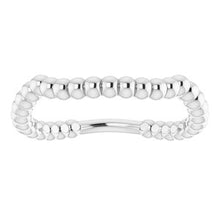 Charger l'image dans la galerie, Sterling Silver Band for 6.5 mm Round Ring
