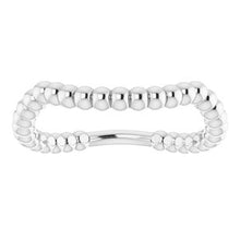 Charger l'image dans la galerie, Sterling Silver Band for 8 mm Cushion Ring
