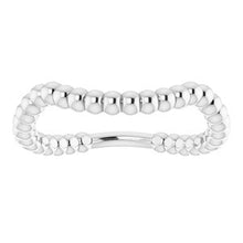Load image into Gallery viewer, Sterling Silver Band for 9 mm Cushion Ring
