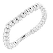Charger l'image dans la galerie, Sterling Silver Band for 7 mm Asscher Ring
