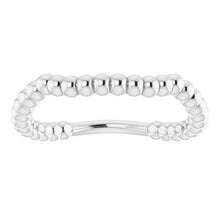 Load image into Gallery viewer, Sterling Silver Band for 6x4 mm Emerald Ring
