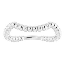 Load image into Gallery viewer, Sterling Silver Band for 10x8 mm Emerald Ring
