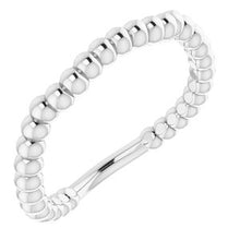 Charger l'image dans la galerie, Sterling Silver Band for 5 mm Square Ring
