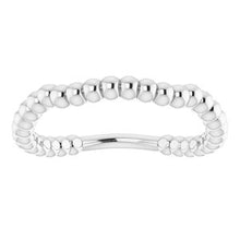 Charger l'image dans la galerie, Sterling Silver Band for 5 mm Square Ring
