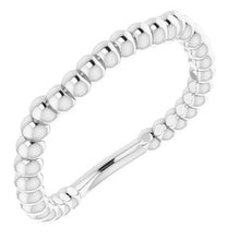 Load image into Gallery viewer, Sterling Silver Band for 5.5 mm Square Ring
