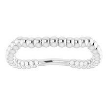 Load image into Gallery viewer, Sterling Silver Band for 6.5 mm Square Ring
