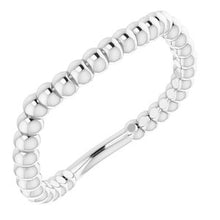 Charger l'image dans la galerie, Sterling Silver Band for 7 mm Square Ring
