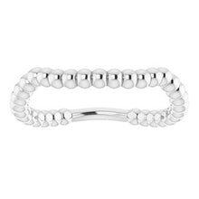 Charger l'image dans la galerie, Sterling Silver Band for 7 mm Square Ring
