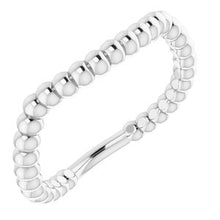 Charger l'image dans la galerie, Sterling Silver Band for 8 mm Square Ring
