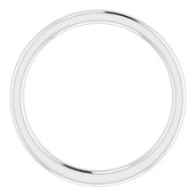 Charger l'image dans la galerie, Sterling Silver Band for 9x7 mm Oval Ring
