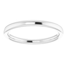 Charger l'image dans la galerie, Sterling Silver Band for 9 mm Square Ring
