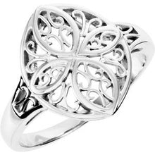 Load image into Gallery viewer, Sterling Silver Filigree Ring
