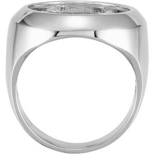 Sterling Silver Ring Mounting for 13.9 mm Coin