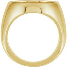 Load image into Gallery viewer, 18K Yellow Ring Mounting for 18 mm Coin
