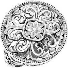 Charger l'image dans la galerie, Sterling Silver Filigree Ring
