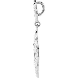 Sterling Silver Decorative Pendant