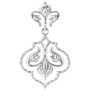 Sterling Silver Decorative Pendant