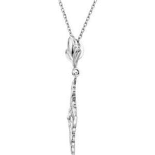 Load image into Gallery viewer, Sterling Silver Decorative 18&quot; Necklace

