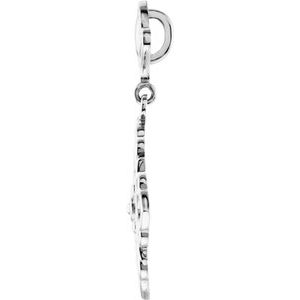 Sterling Silver Decorative Pendant