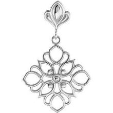 Load image into Gallery viewer, Sterling Silver Decorative Pendant

